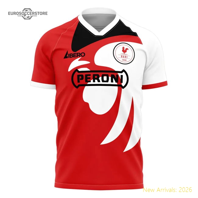 Bari 2025-2026 Away Gear Bari Concept Football Kit Match Kit (Libero)-World Cup Jersey Hub - 2026 National Football Kits Store