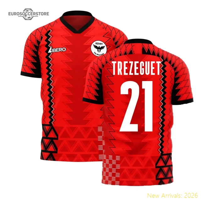 S,Egypt Egypt 2025-2026 Afcon Concept Football Kit (Libero) (Trezeguet...-Soccer Shirts Store: 2026 World Cup Kits