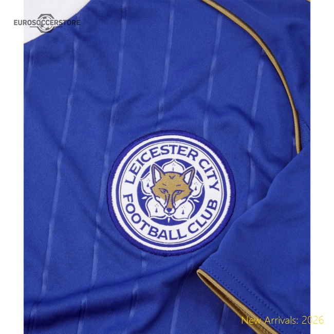 Championship 2025-2026 Home Gear Leicester City Football Shirt-Soccer Shirts Store: 2026 World Cup Kits