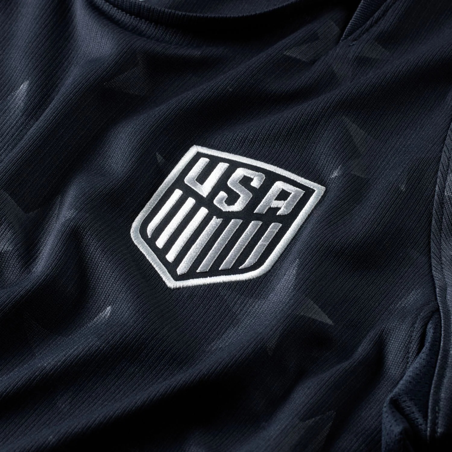 USA 2026 Road Team Shirt - Women's | Nike Dri-CUT Slim Shape Star Pattern Football Shirt-Soccer Shirts Store: 2026 World Cup Kits