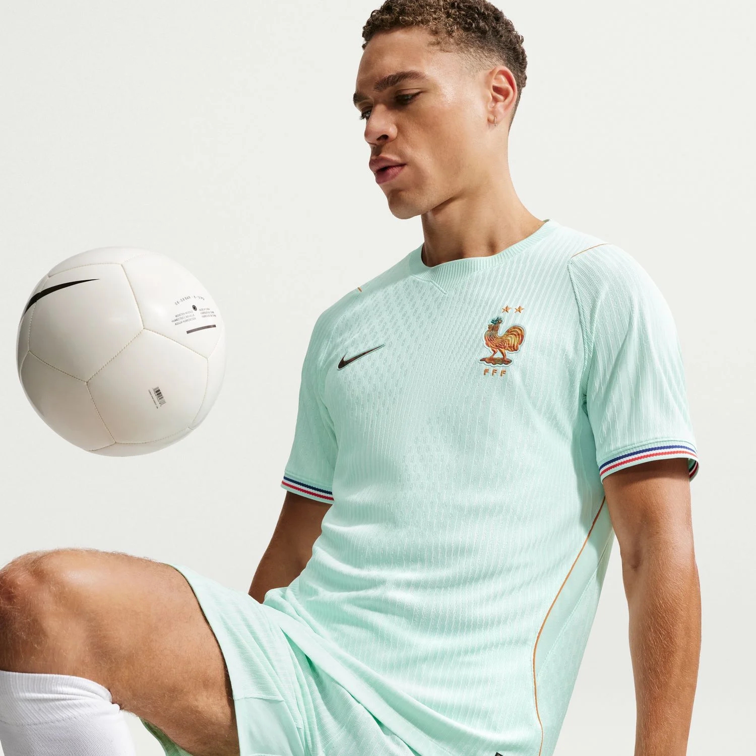 France 2026 Away Elite Jersey - Liberté Teal Player Edition-Soccer Shirts Store: 2026 World Cup Kits