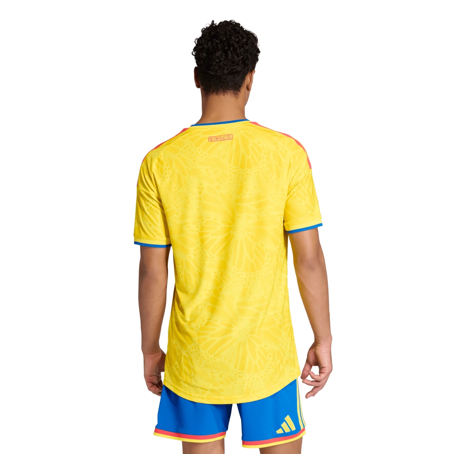 Colombia 2026 Home Elite Jersey - Butterfly Energy Men's Player Edition-Soccer Shirts Store: 2026 World Cup Kits