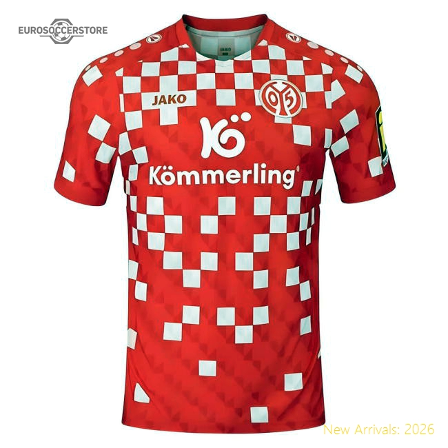 Mainz 05 2024-2025 Home Kit Football Match Kit For Diehard Football Fans-World Cup Jersey Hub - 2026 National Football Kits Store