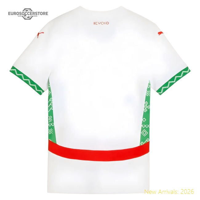 S,Morocco Women 2024-2025 Morocco Away Kit Shirt (Womens)-World Cup Jersey Hub - 2026 National Football Kits Store