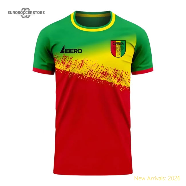 S,Guinea Competition Ready Guinea 2025-2026 Home Kit Concept Football...-Soccer Shirts Store: 2026 World Cup Kits