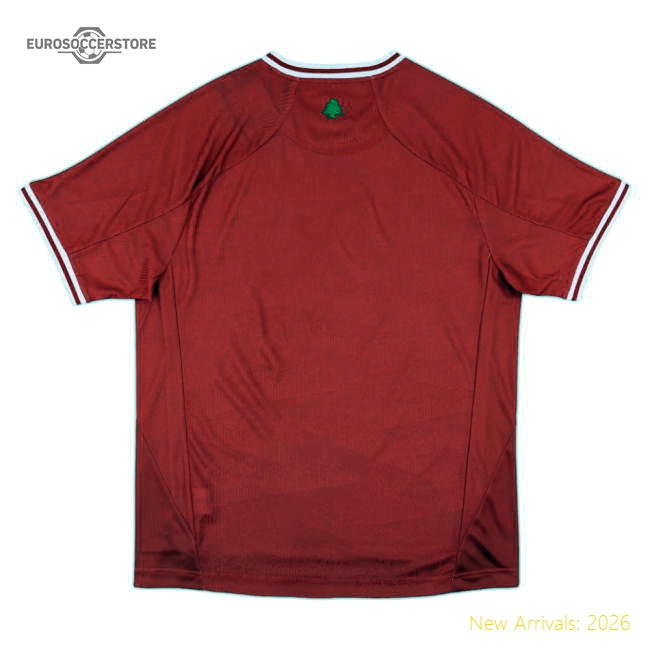 Lebanon 2025-2026 Home Uniform Football Football Top-Soccer Shirts Store: 2026 World Cup Kits