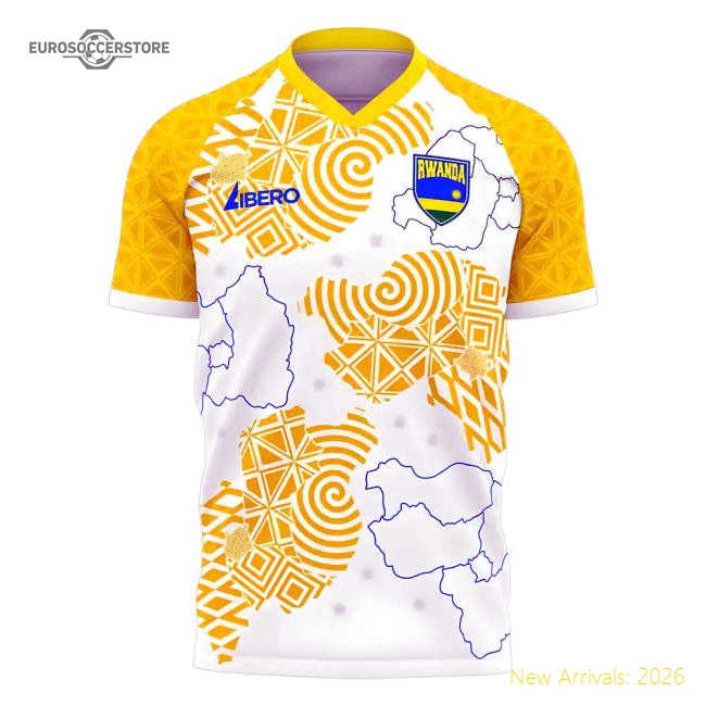 S,Rwanda Rwanda 2025-2026 Away Concept Football Kit (Libero)-Soccer Shirts Store: 2026 World Cup Kits