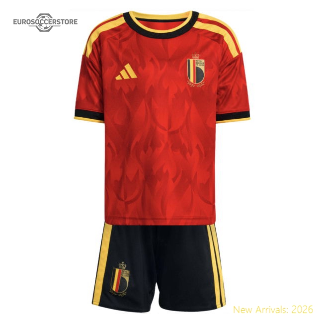 Belgium 2026-2027 Home Match Kit-World Cup Jersey Hub - 2026 National Football Kits Store