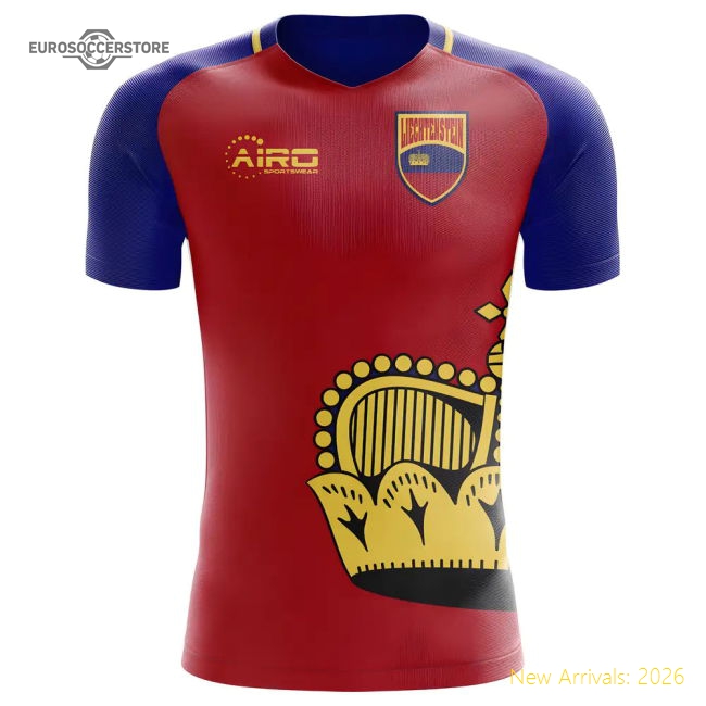 Leichtenstein 2025-2026 Home Kit Liechtenstein Concept Football Jersey-World Cup Jersey Hub - 2026 National Football Kits Store