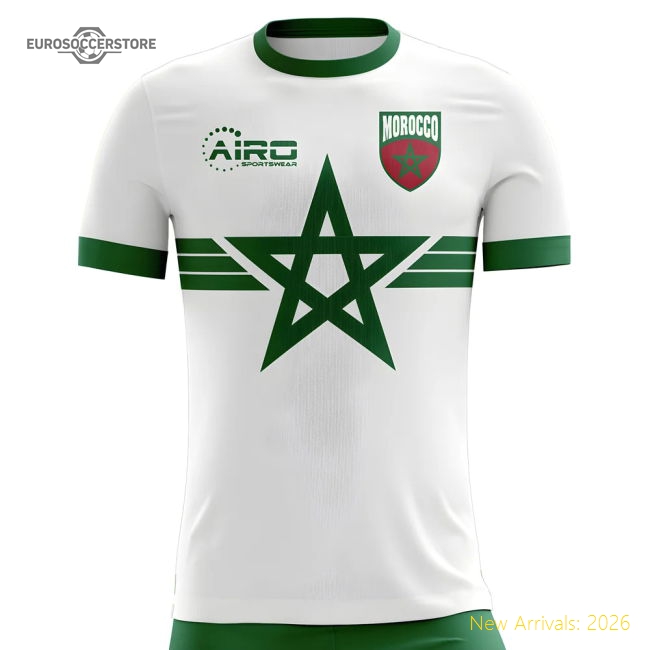 S,Morocco Women 2025-2026 Morocco Away Concept Football Shirt - Womens-World Cup Jersey Hub - 2026 National Football Kits Store