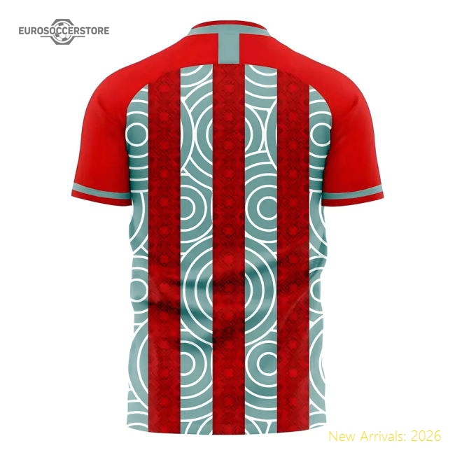 Cremonese 2025-2026 Home Gear Cremonese Concept Football Kit Football ...-World Cup Jersey Hub - 2026 National Football Kits Store
