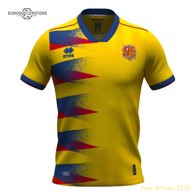 Andorra 2024-2025 Away Kit Football Jersey-Soccer Shirts Store: 2026 World Cup Kits