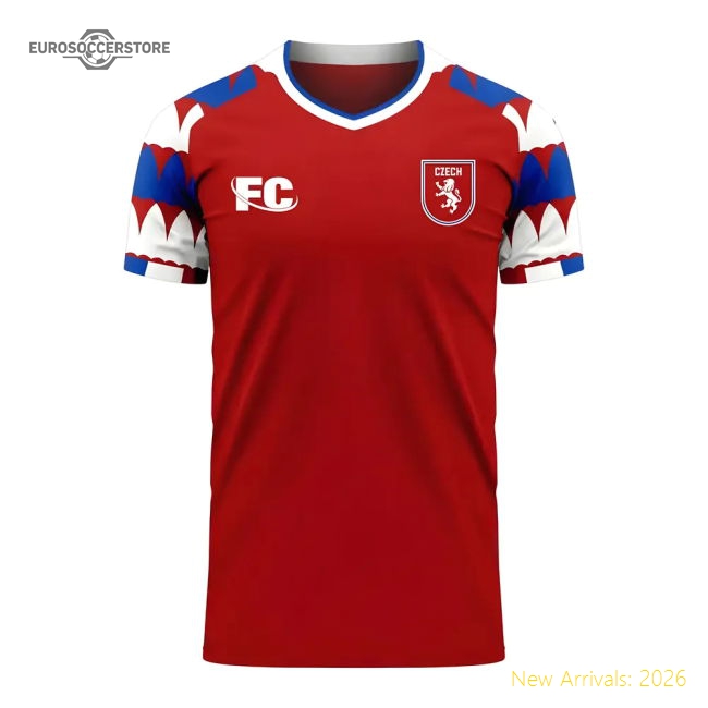 Czech Republic Women 2020-2021 Home Uniform Womens-Soccer Shirts Store: 2026 World Cup Kits