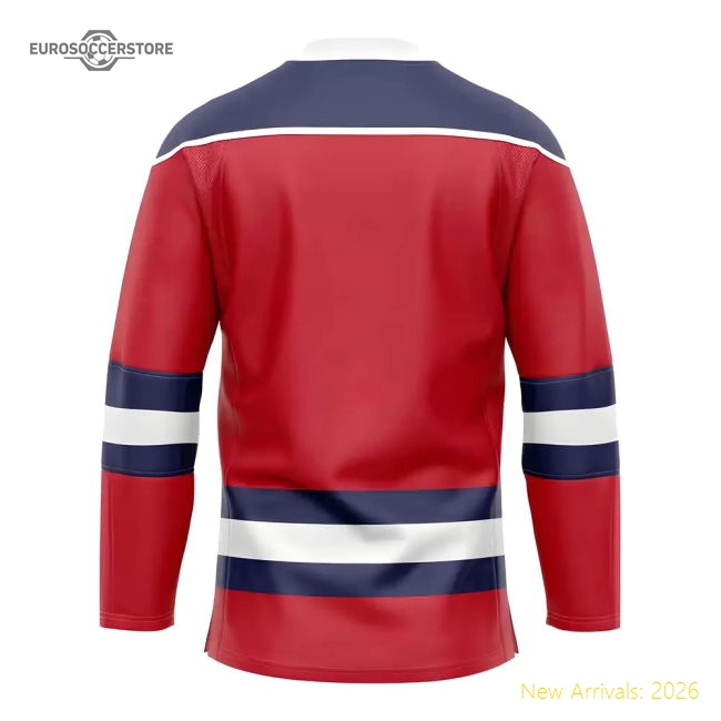 Norway Home Gear Norway Ice Hockey Match Match Kit-Soccer Shirts Store: 2026 World Cup Kits