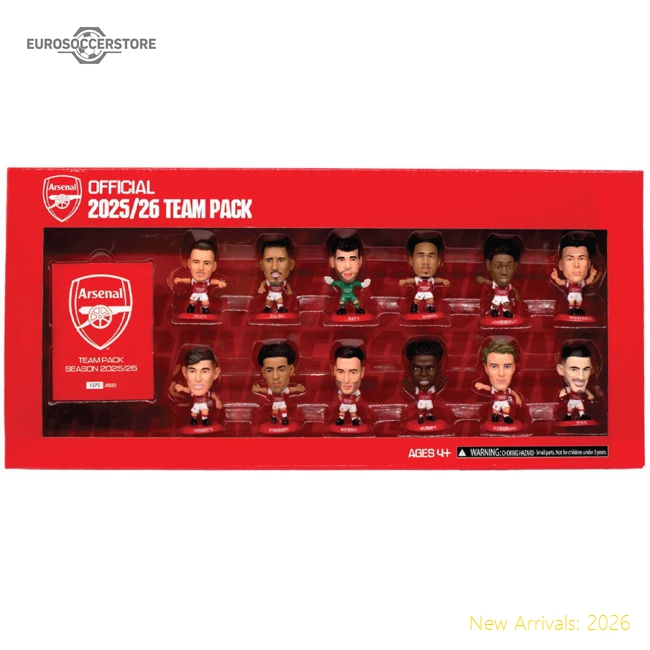 Club Teams,Arsenal Arsenal Fc Soccerstarz Season 25-26 Team Pack-Soccer Shirts Store: 2026 World Cup Kits