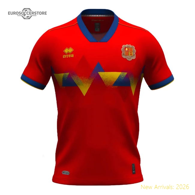 Andorra 2024-2025 Home Uniform Football Football Top-Soccer Shirts Store: 2026 World Cup Kits