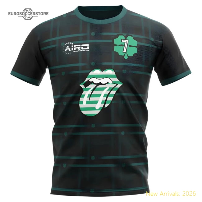 S,Scottish League 2025-2026 Celtic Henrik Larsson Concept Football...-Soccer Shirts Store: 2026 World Cup Kits