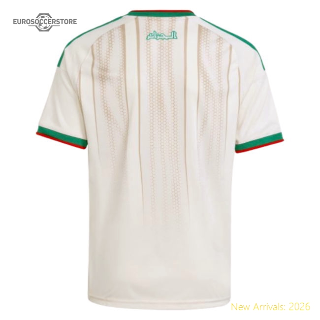 S,Algeria Kids(Youth) 2026-2027 Algeria Home Kit Shirt (For Kids)-World Cup Jersey Hub - 2026 National Football Kits Store