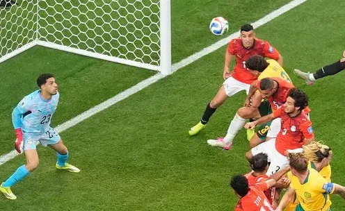 Colombia vs Ghana Match Shot
