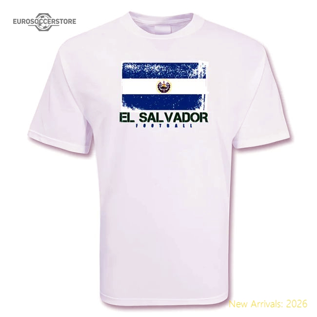 S,El Salvador Competition Ready El Salvador Football T-Shirt-World Cup Jersey Hub - 2026 National Football Kits Store