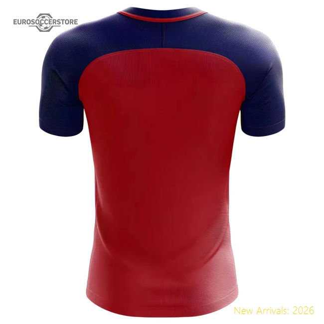 Laos 2025-2026 Home Uniform Laos Concept Football Football Top-World Cup Jersey Hub - 2026 National Football Kits Store