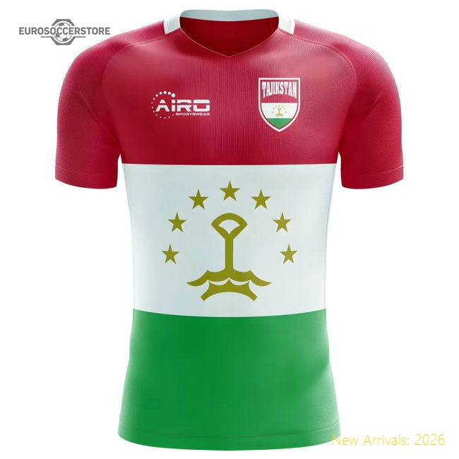 Tajikistan 2025-2026 Home Uniform Football Football Top-World Cup Jersey Hub - 2026 National Football Kits Store