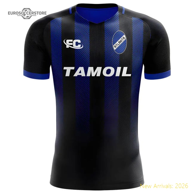Atalanta 2018-2019 Home Uniform Atalanta Fans Culture Concept Match Kit-World Cup Jersey Hub - 2026 National Football Kits Store