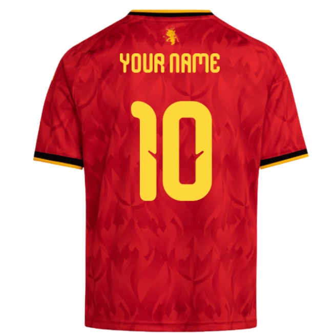 Belgium 2026-2027 Home Uniform Belgium Mini Kit (Your Name)-World Cup Jersey Hub - 2026 National Football Kits Store