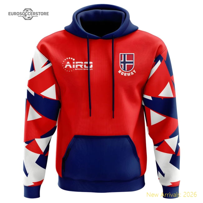 Norway Kids(Youth) 2025-2026 Home Kit Norway Concept Football Hoody Kids-World Cup Jersey Hub - 2026 National Football Kits Store