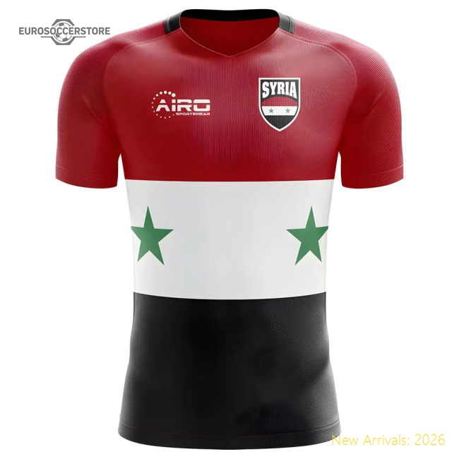 Syria 2025-2026 Home Uniform Football Football Top-Soccer Shirts Store: 2026 World Cup Kits