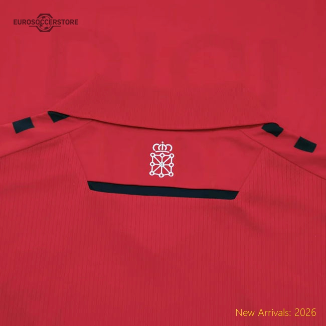 Osasuna 2025-2026 Home Uniform Football Jersey For Diehard Football Fans-World Cup Jersey Hub - 2026 National Football Kits Store