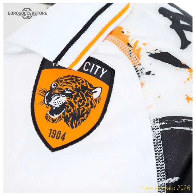 Hull City 2024-2025 Away Uniform Hull City Football Shirt (Kids)-Soccer Shirts Store: 2026 World Cup Kits
