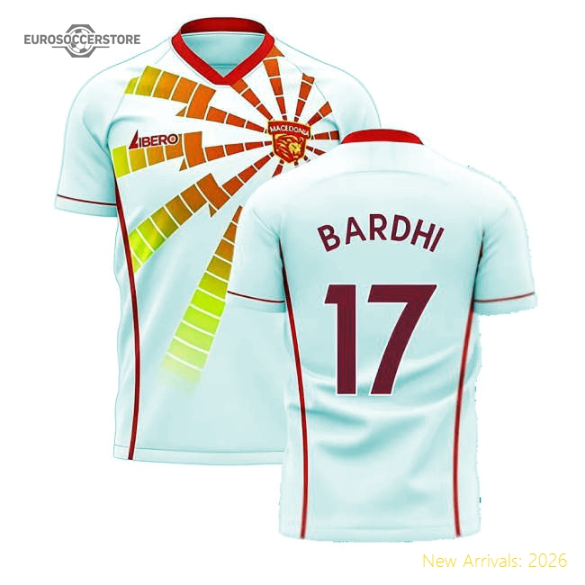 Macedonia 2025-2026 Away Gear Match Match Kit Libero-Soccer Shirts Store: 2026 World Cup Kits