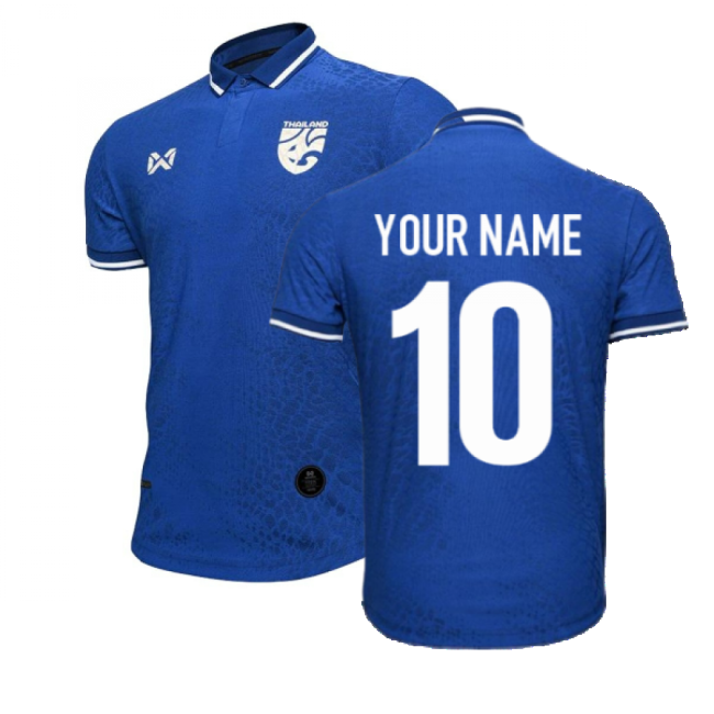 Thailand 2021-2022 Home Thailand Football (Your Name) Top-Soccer Shirts Store: 2026 World Cup Kits
