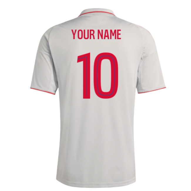 Olympique Lyon 2025-2026 Third Gear Olympique Lyon (Your Name) Match Kit-World Cup Jersey Hub - 2026 National Football Kits Store