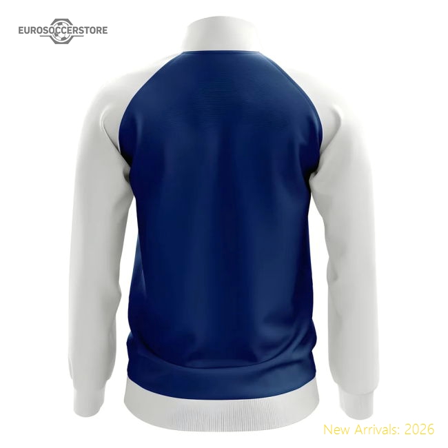 S, Match Day Portsmouth Concept Football Track Jacket (Blue)-World Cup Jersey Hub - 2026 National Football Kits Store