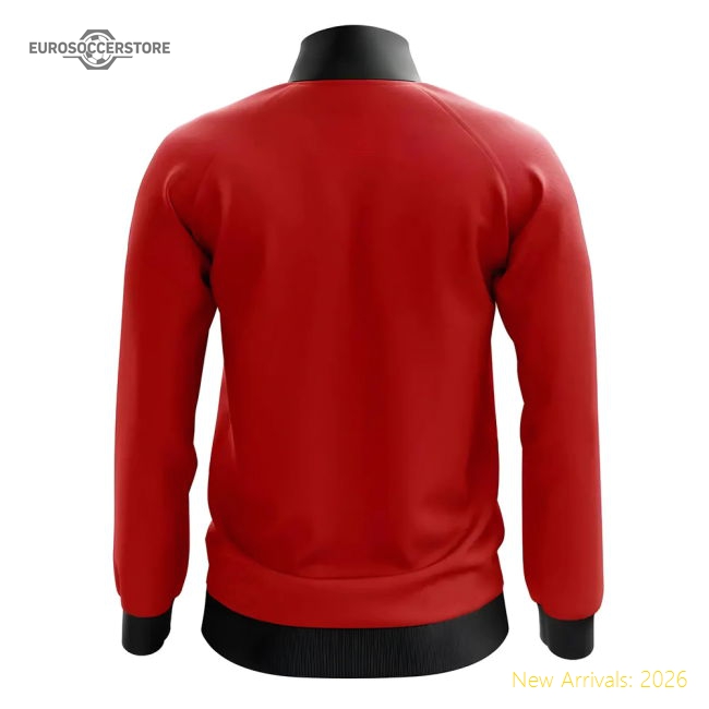 Ac Milan Milan Concept Football Track Football Jacket (Red)-Soccer Shirts Store: 2026 World Cup Kits
