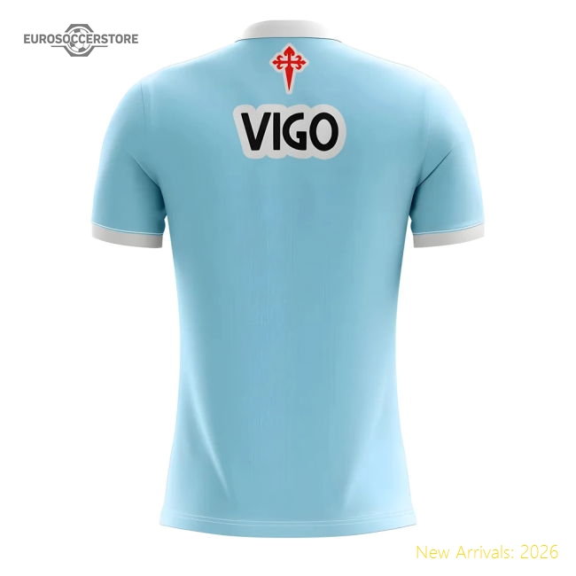 Celta Vigo 2025-2026 Home Kit Celta Vigo Concept Football Jersey-World Cup Jersey Hub - 2026 National Football Kits Store