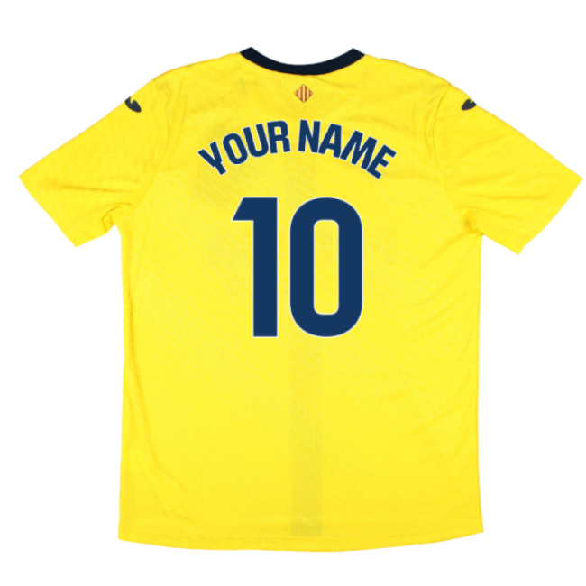 Villareal 2025-2026 Home Kit Villarreal (Your Name) Jersey (Kids)-World Cup Jersey Hub - 2026 National Football Kits Store