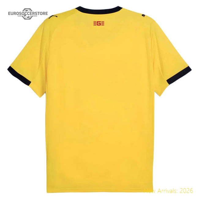 Girona 2025-2026 Away Uniform Football Football Top For Diehard Football-World Cup Jersey Hub - 2026 National Football Kits Store