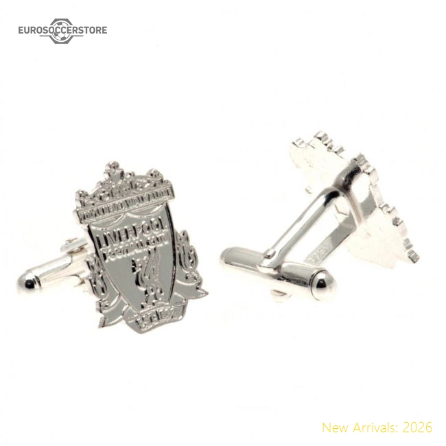 Club Teams,Liverpool Liverpool Fc Sterling Silver Crest Cufflinks-Soccer Shirts Store: 2026 World Cup Kits