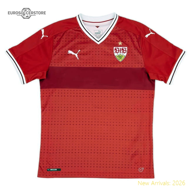 Vfb Stuttgart Away Uniform Football Football Top (Sponsorless)-World Cup Jersey Hub - 2026 National Football Kits Store