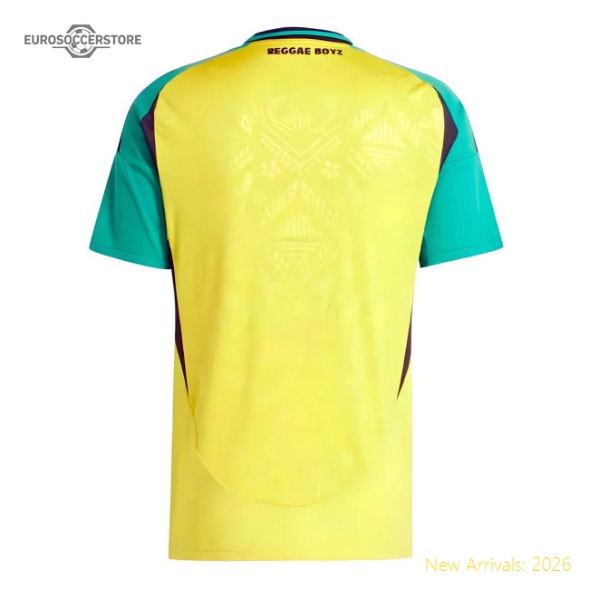 S,Jamaica Competition Ready 2024-2025 Jamaica Home Shirt (Antonio 17)-World Cup Jersey Hub - 2026 National Football Kits Store