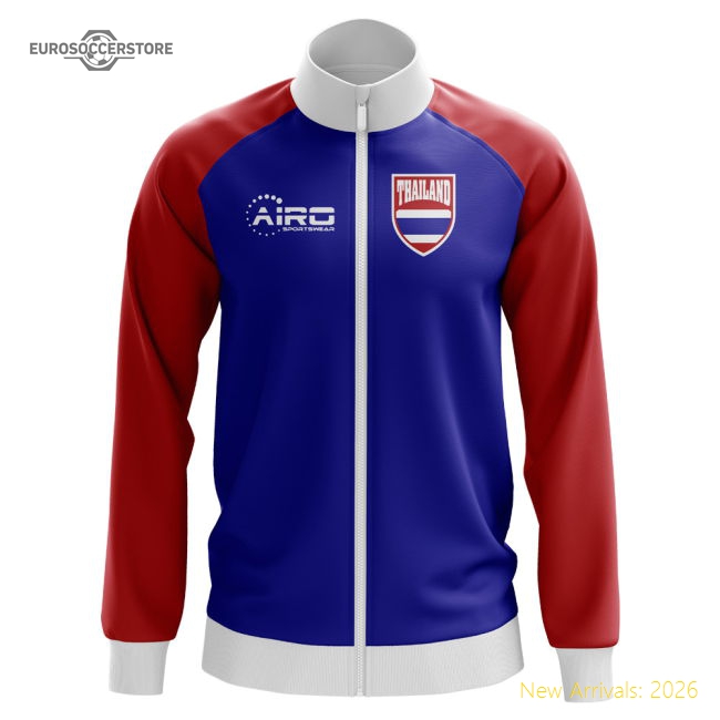 Thailand Thailand Concept Football Track Jacket Blue-World Cup Jersey Hub - 2026 National Football Kits Store