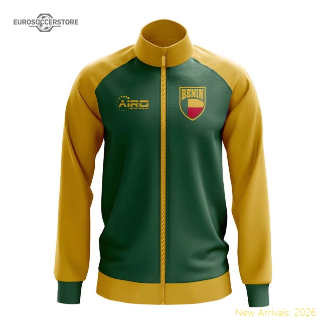S,Benin Competition Ready Benin Concept Football Track Jacket (Green)-World Cup Jersey Hub - 2026 National Football Kits Store
