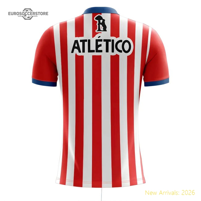 Atletico Madrid 2025-2026 Womens Football Jersey (Red-White)-World Cup Jersey Hub - 2026 National Football Kits Store