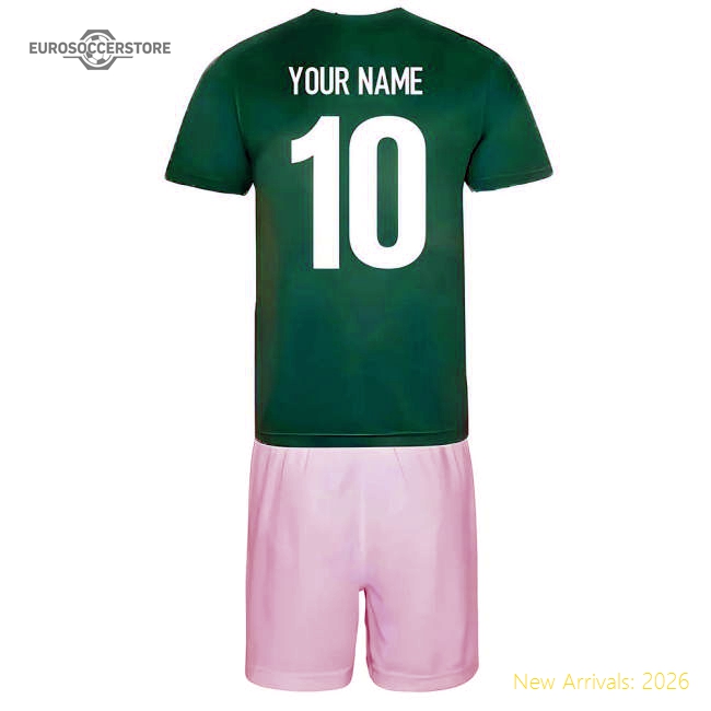 S,Mexico Tournament Personalised Mexico Training Kit Package-World Cup Jersey Hub - 2026 National Football Kits Store
