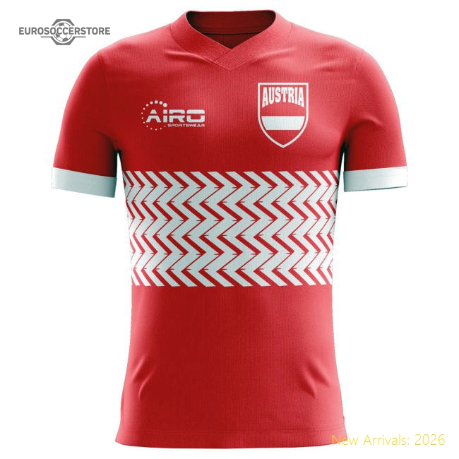 Austria Women 2025-2026 Home Uniform Womens Football Top-Soccer Shirts Store: 2026 World Cup Kits