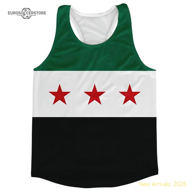 Syria Syria Flag Running Vest-Soccer Shirts Store: 2026 World Cup Kits