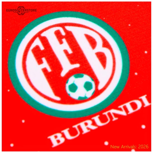 S,Burundi Tournament 2019-2020 Burundi Home Kit Shirt Perfect For Cheeri-World Cup Jersey Hub - 2026 National Football Kits Store